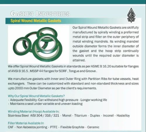 Ring joint gaskets